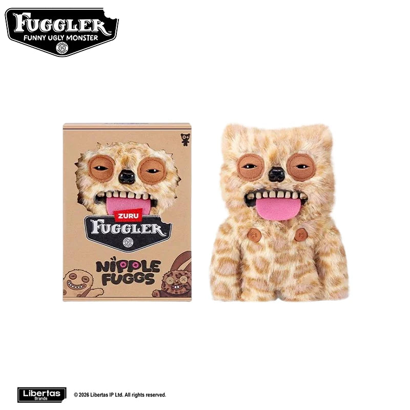 Original Fuggler Baddies Plush Toys Fugglers Nipple Fuggs Stuffed Plushies Dolls Funny Ugly Monsters Fugglercorns Peluche 22CM