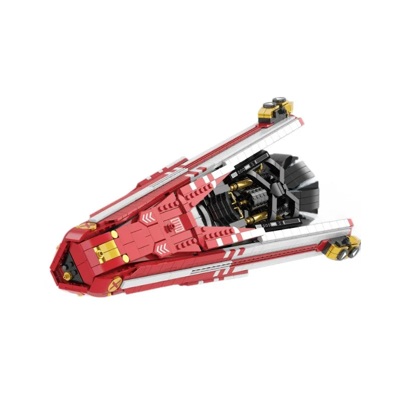 2107PCS Space Navy Battleship Building Blocks Spaceship Model Bricks Desktop Decoration Diy Toy For Kids Holiday Gifts Boys