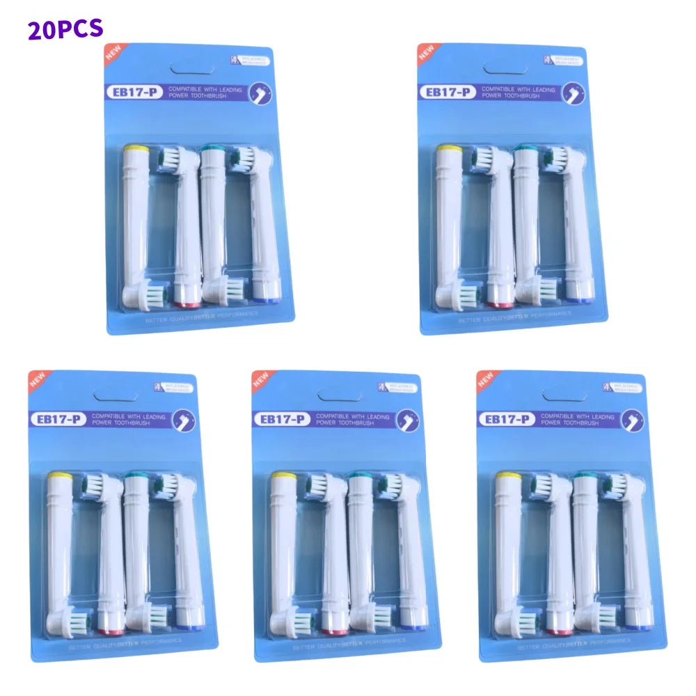 8/20/4PCS Set/Lot Electric Toothbrush Head For Oral B Sensitive Replacement Brush Heads Oral-B PRO 600 650 670 2000 2500 Models