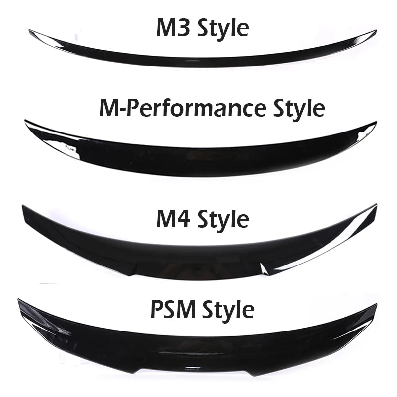 Rear Trunk Spoiler Wing Carbon Fiber M3 M4 MP PSM Style For BMW 3 Series E92 Coupe E93 Convertible M3 2006 -2014 320 325 328 330
