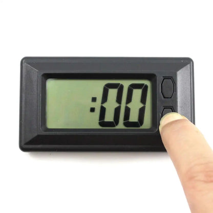 Car LCD Clock Digital Dashboard Time Display Electronic Panel Gauge Interior Accessories for Car Dashboard Modification