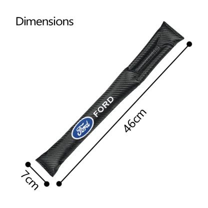 Car Seat Gap Plug Strip Filler Padding Leakproof Pads For Ford Focus Edge mk2 MK3 Mondeo MK4 Fiesta Ecosport Kuga ST Accessories