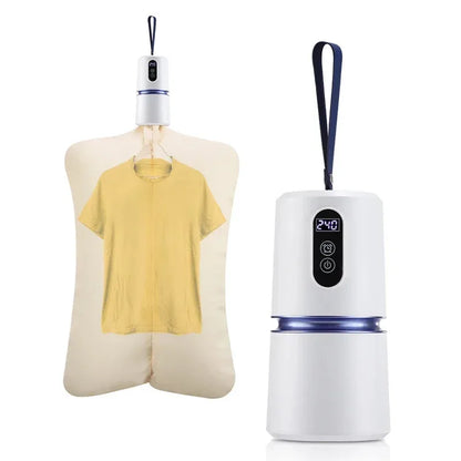 110-220V Smart Portable Clothes Dryer Clothes Laundry Tumble Dryer With Timing Laundry Dryers Outdoor Travel Garment Clothing