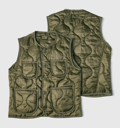 Non Stock Nylon Quilted Sleeveless Jacket Lightweight Liner Warm Waistcoat Vest