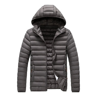 8XL Men New Autumn Winter Warm Waterproof Parkas Jacket Coat Mens Hooded Casual Outwear Detachable Hat Outfits Parkas Coat Male