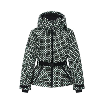 Fashionable Personality ZR Wind Women's Set Top And Pants Long Sleeve Warm Winter Outfit Two-Piece Suit European Style