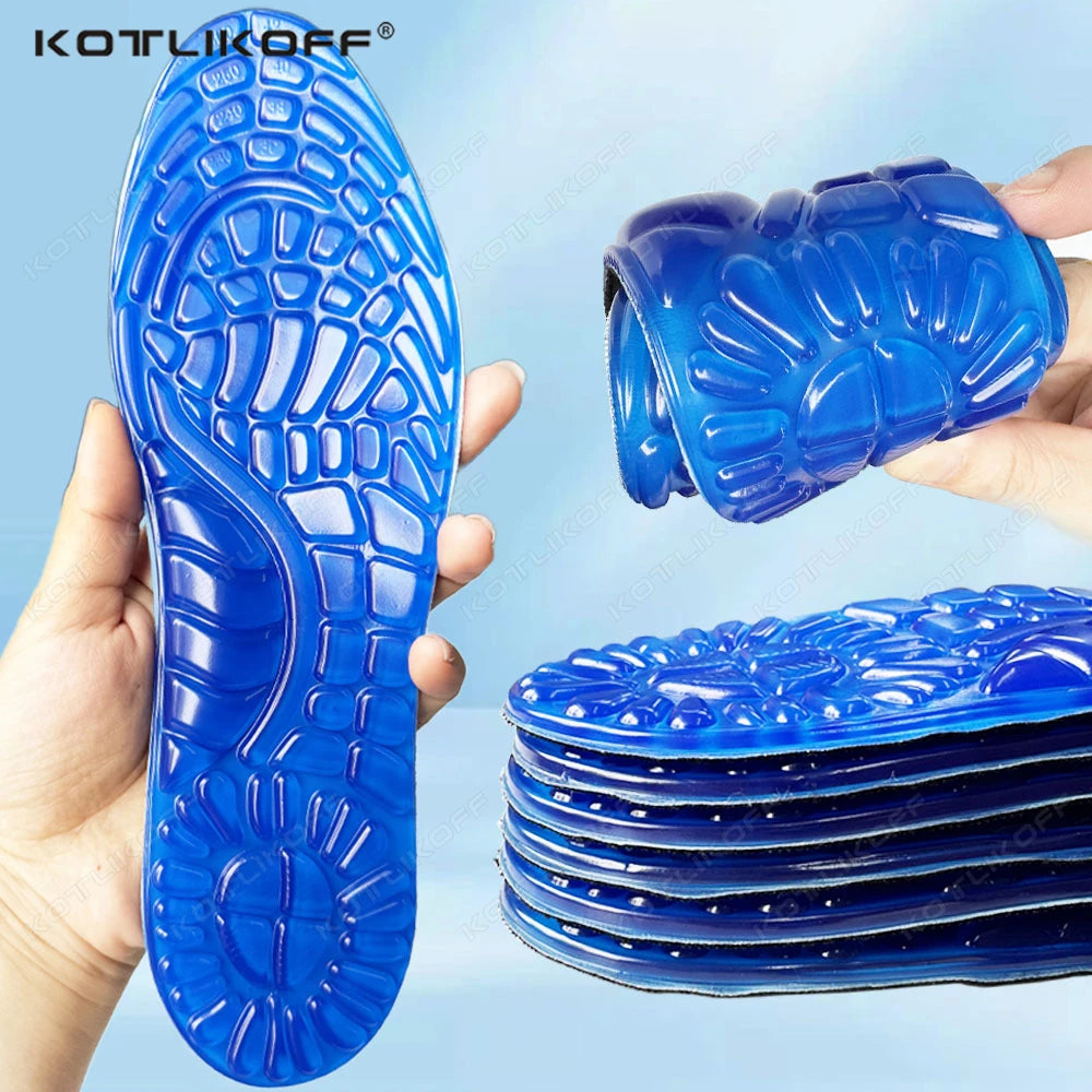 Gel Insole Silicone Orthopedic Arch Support Foot Care For Feet Shoe Sole Sport Insoles Shock Absorption Pads Orthotic Pad