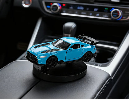 Car Individuality Center Console Decoration Sports Car Drift Rotating Car Decor Auto DashboardTurning Racing Model Decoration