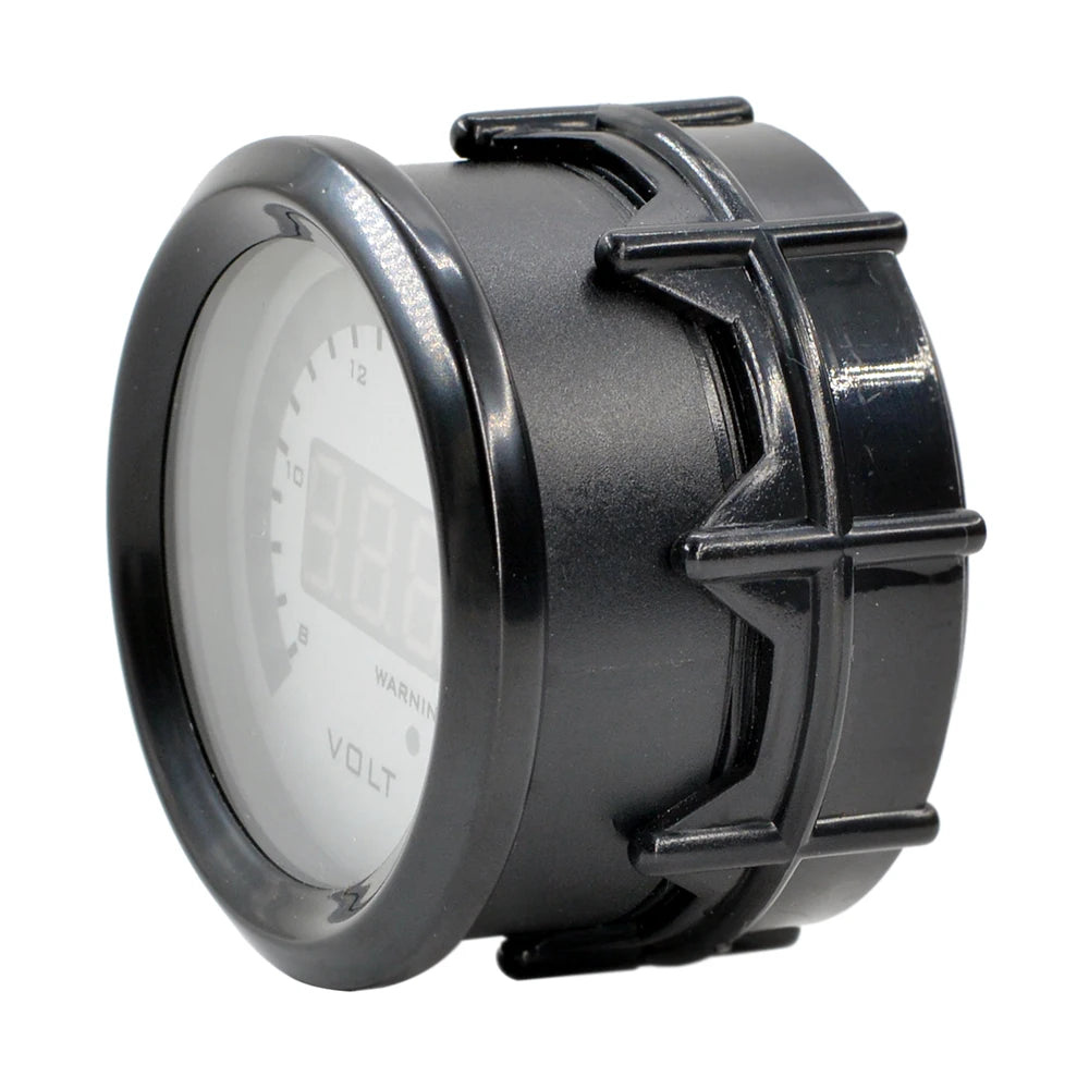2 Inch (52mm) Auto Car LED Digital Display Volt Gauge 12V Battery 8-12V Voltage Detection Meter