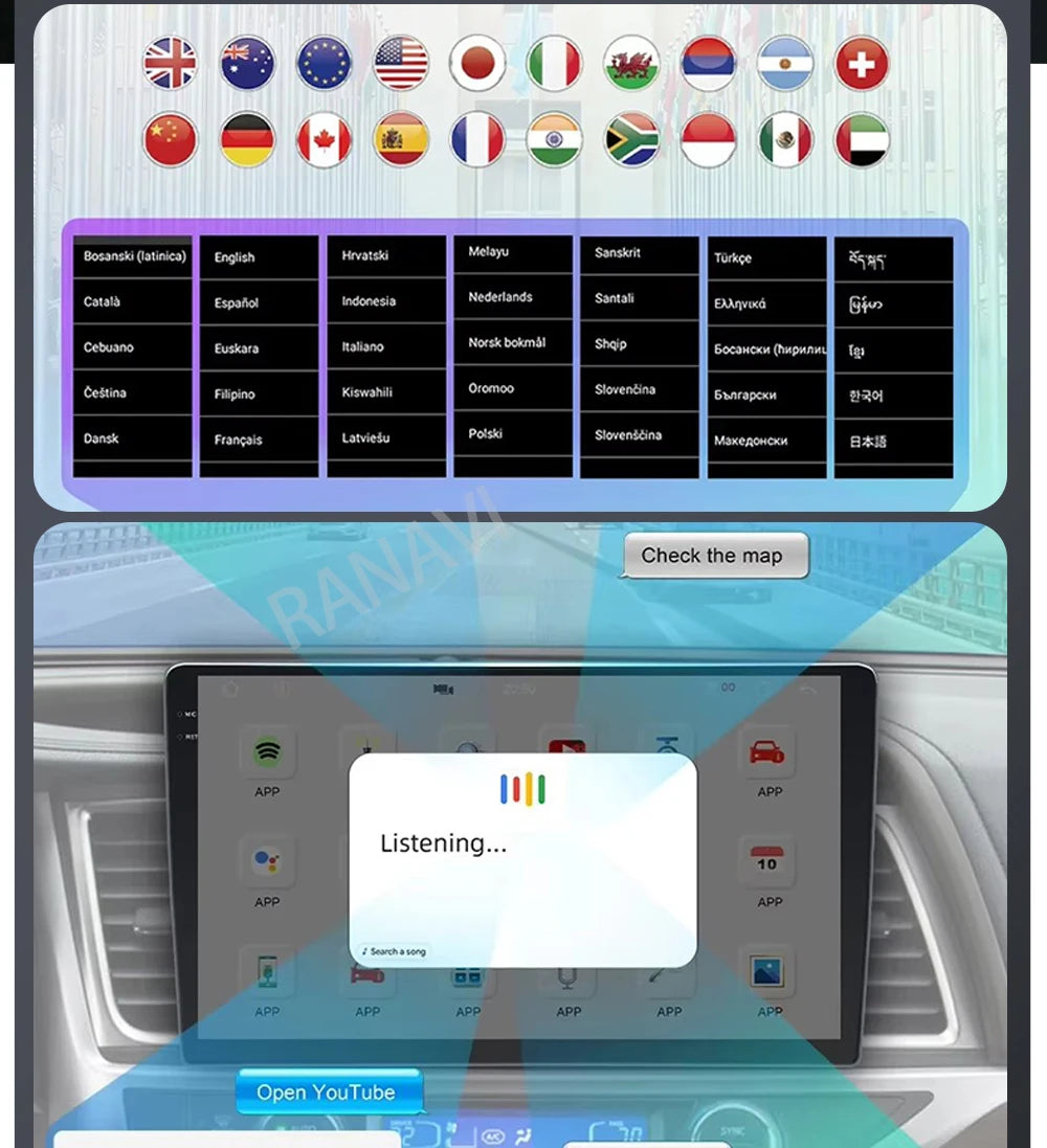 Car Radio Android 15 For KIA Sportage 2010 2011 2012 2013 2014 2015 2016 5G WIFI Qualcomm Navigation DSP Stereo Multimedia GPS