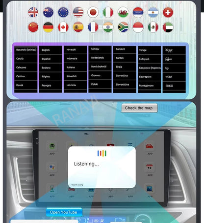 Car Radio Android 15 For KIA Sportage 2010 2011 2012 2013 2014 2015 2016 5G WIFI Qualcomm Navigation DSP Stereo Multimedia GPS