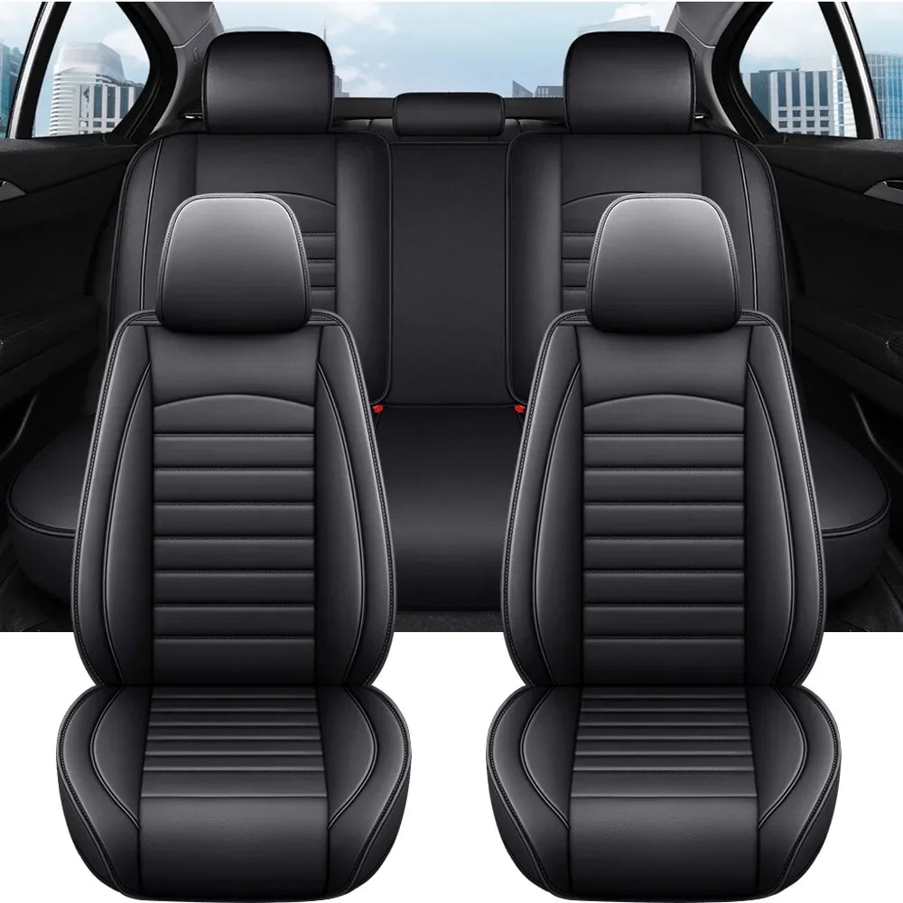 Full Coverage Pu Leather Car Seat Covers for AUDI All car models A3 Sportback A1 A4 A5 A6 A6L A7 A8 A8L Car Accessories