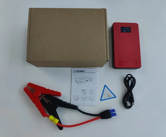 Car Motorcycle Emergency Jump Starter 12V, Vehicle Battery Booster Power Bank, Rescue Tool for Auto SUV Petrol Diesel