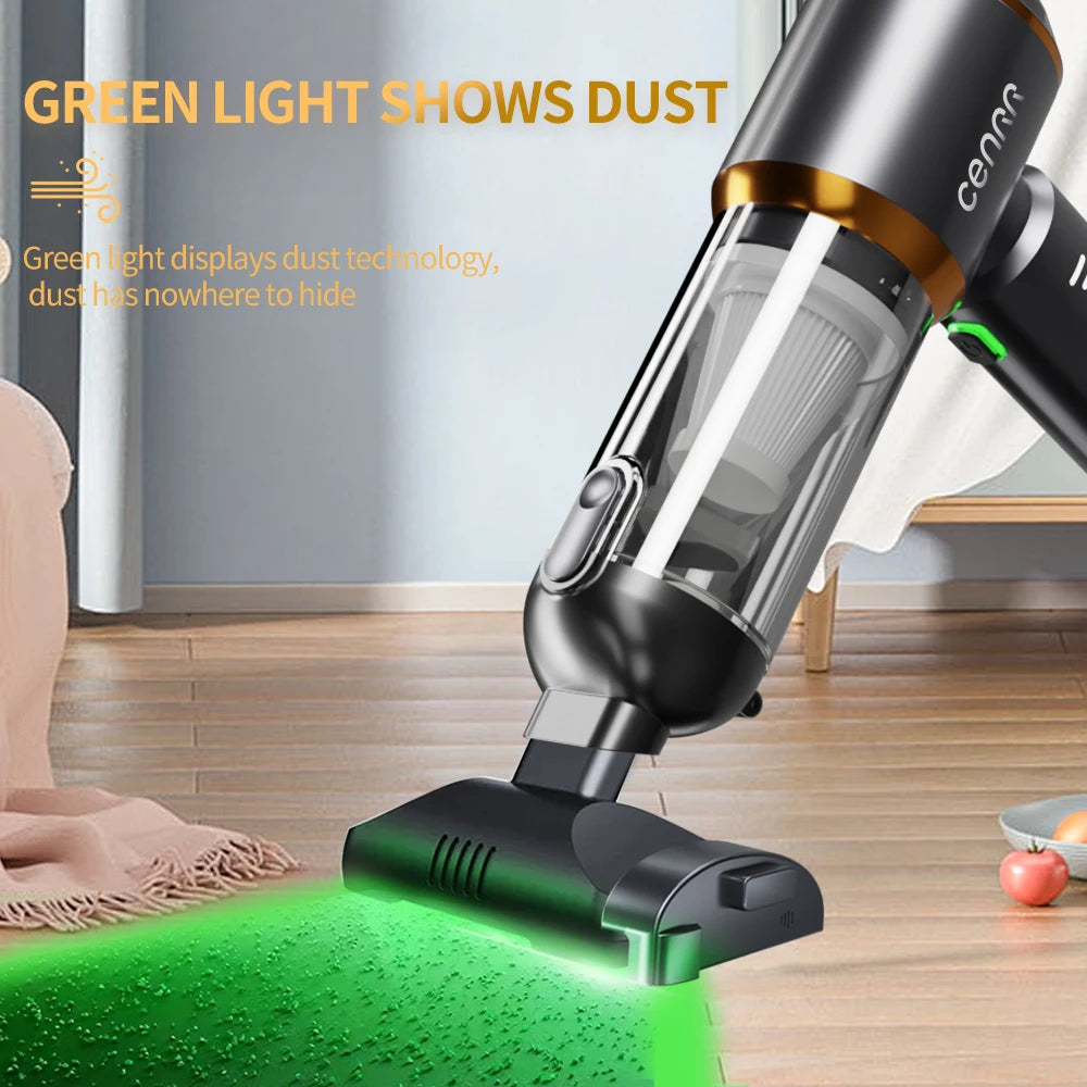 CENRR Mini Car Vacuum Cleaner 998000PA Cordless Powerful for Home Handheld Blower Car Cleaner Portable Car Vacuum Cleaner
