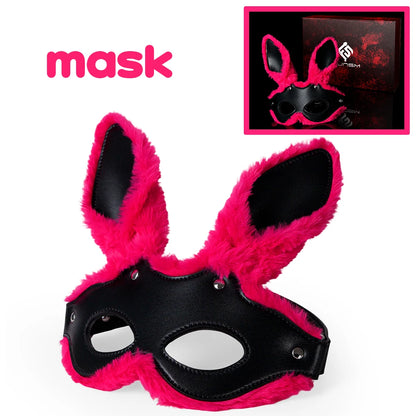 NNSX Microfiber Leather BDSM Paddle/Fluffy Handcuffs/Collar Bondage Sex games Erotic Toys Sex Toy for Men Women Couples