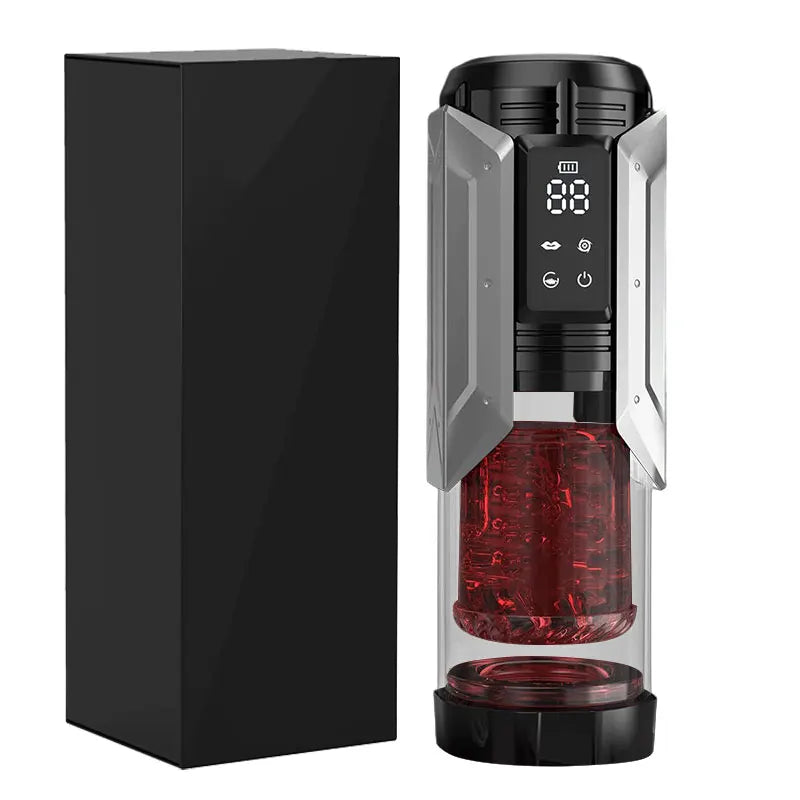 Automatic Male Masturbator Penis Pump Sucking Vibrating Thrusting Rotating 100% Waterproof Blowjob Adult Sex Toy Stroker For Men