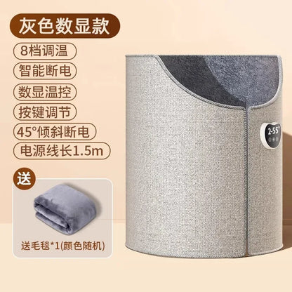 220V Electric Foot Warmer Under Desk Heating Pad for Winter Office Warm Feet CCB