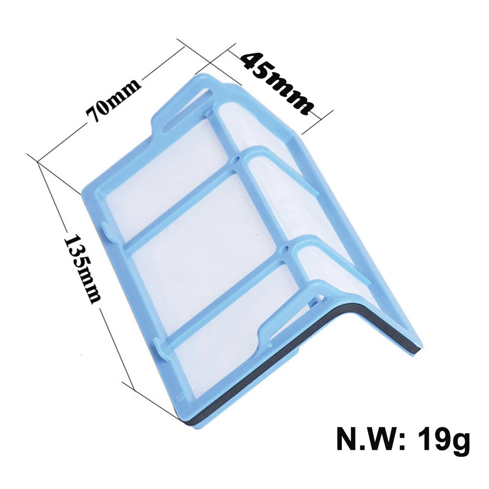 For ilife v5s v5 pro x5 V5 V3 v5s pro V50 V55 side Brush hepa Filter Mop Cloth magic paste accessories  vacuum cleaner parts