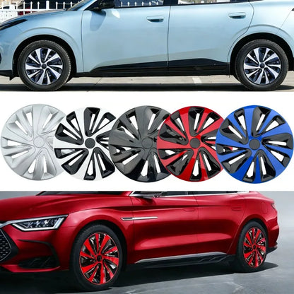 Universal R14/15/16 Inch Car Iron Steel Wheel Hubcaps Trim Car Replacement Tires Wheel Cover Caps for Iron Steel Wheel 4pcs/set