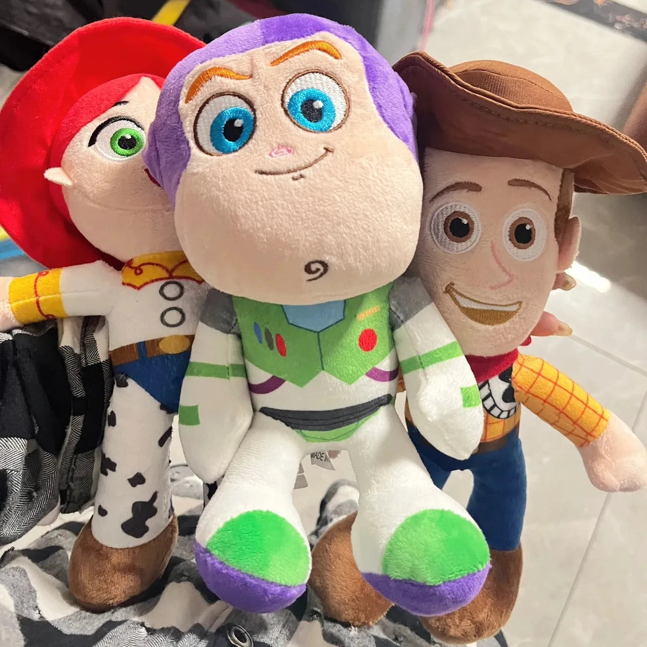 2026  Cute Woody Buzz Lightyear Plush Toy Lovely Stuffed Anime Jessie Plushies Pendant Cartoon Doll Home Decor Xmas Gifts