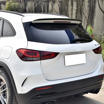 For H247 2020-2023 Car Rear Tail Trunk Spoiler For MercedesBenz GLA Class GLA180 GLA200 GLA35 AMG Spoiler Wing Carbon Fiber Look