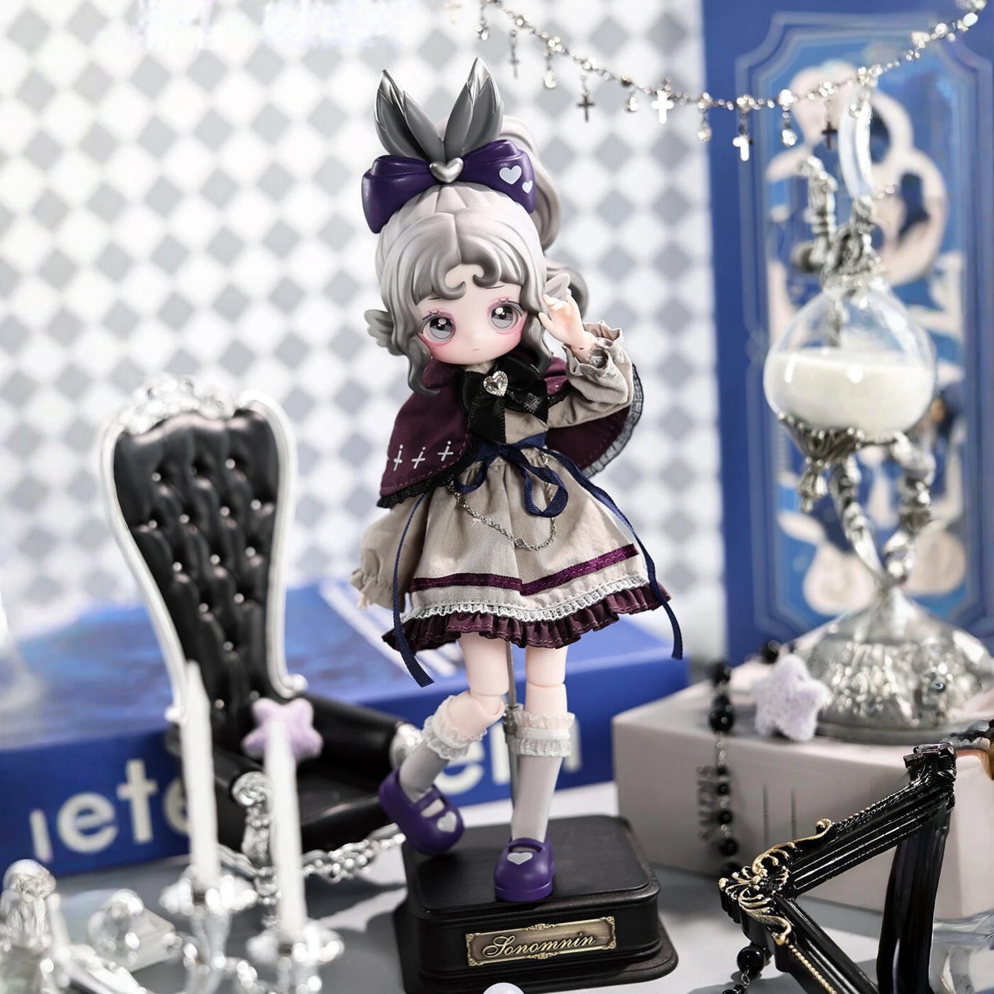 Genuine The Luluelf Story Mystic Realm Pact Series 1/8 Action Figure Bjd Blind Box Limited Hang Card Doll Model Collect Toy Gift