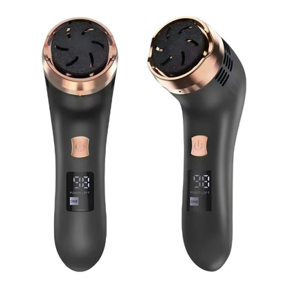 Rechargeable Foot Callus Remover Electric Pedicure Tool with Vacuum 6 Replaceable Heads USB Charging