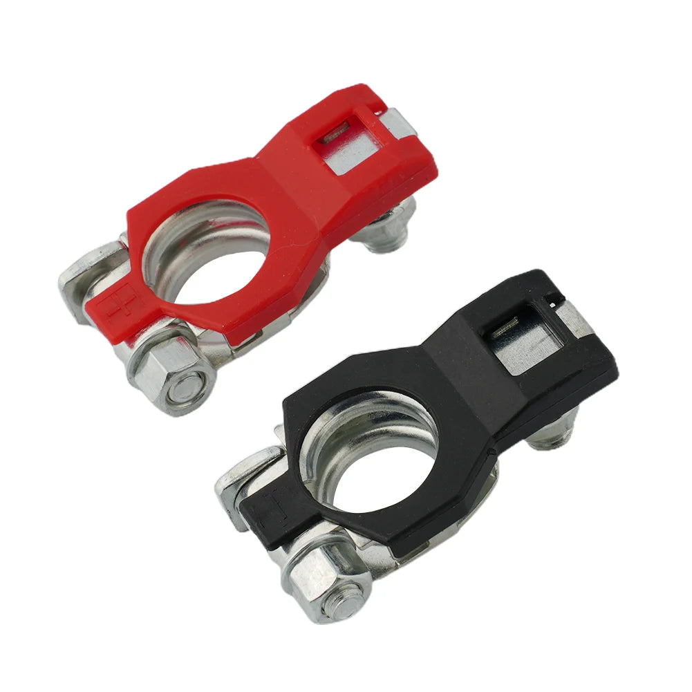 2Pcs Automotive Battery Terminal Wire Cable Clamp Quick Release Connector Clamp Clip Connector For Car Caravan Boat 12V 24V