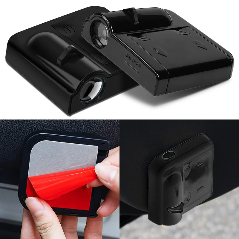Car Door Projector LED Shadow Lights Lamp Car Accessories For Opel Astra j Insignia Astra g Corsa Zafira b Mokka Vivaro Meriva