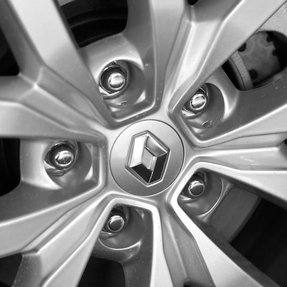 4Pcs 56/60mm Car Wheel Center Hub Cap Cover Sticker Styling Accessories For Renault Koleos Kadjar Captur Megane Talisman Clio 4