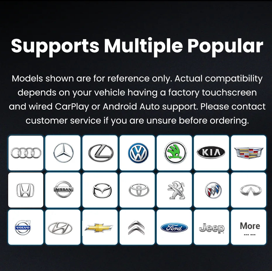 Vention 2in1 Wireless CarPlay Adapter Android Auto For OEM Car Plug and Play AI Smart Box WiFi Bluetooth Auto Connection