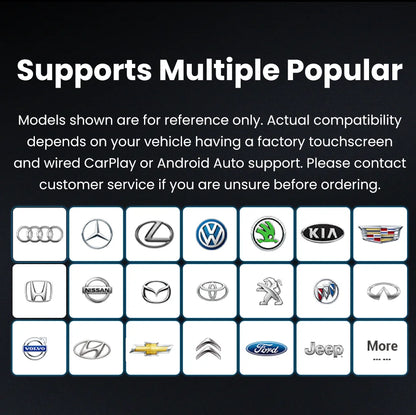 Vention 2in1 Wireless CarPlay Adapter Android Auto For OEM Car Plug and Play AI Smart Box WiFi Bluetooth Auto Connection