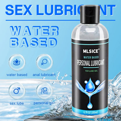 Sex Lube Anal Lubricant Water-based Semen Hot Ice Lubricants Women Lubrication Session Vagina Adult Gay Intimate Gel Toy SexShop