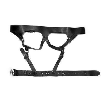 Sex Restraints Bondage BDSM Toys PU Leather Adjustable Waist Strap Adult SM Games Sex Toys for Men Women Sex Bondage Toys