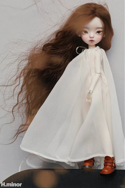New 25cm Girl BJD Doll 1/6 bailu Resin Doll Art Model High Quality Toy DIY Makeup ob11   bjd doll clothes free shipping