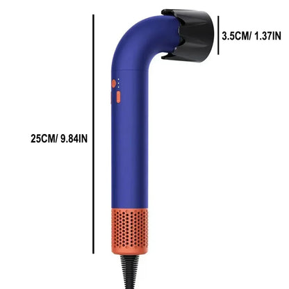 New High Speed Negative Ion Hair Dryer with Bend Tube Nozzle Bent pipe shape Quick Drying for Household Travel 2026