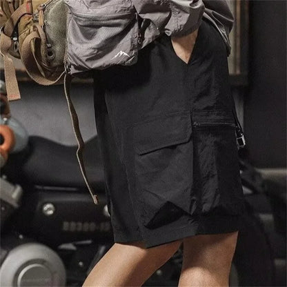 2026 New Summer Cargo Shorts For Men American Style Outdoor Y2K Trendy Sports Pants Baggy Casual Fashion Hip Hop Bermuda Shorts