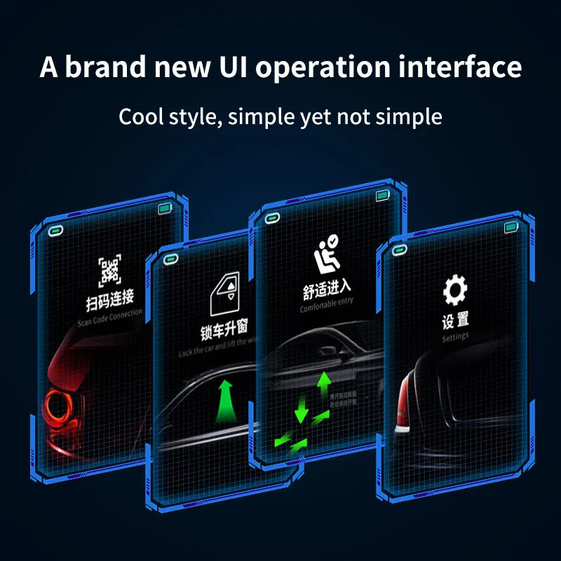 Universal Modified Smart LCD Key For BMW Ford Toyota Hyundai Nissan Renault For VW Audi KIA Honda Benz Lexus Comfortable Entry