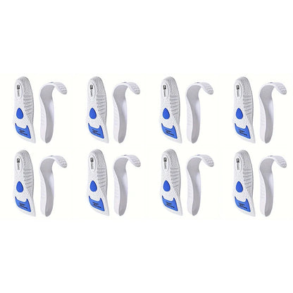 1/4/8Pairs Sports Insole Orthotic Arch Support Flatfoot Running Insoles for Shoes Sole Orthopedic Insoles For Feet Ease Pressure