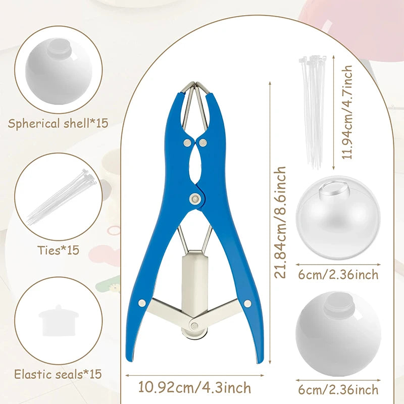 DIY Blank Stress Ball Kit Squishy Stress Ball Making Material Kit Handmade Squishy Stress Balls Empty Squeeze Ball Maker Kit