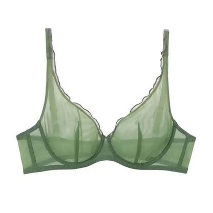 Full Coverage Minimiser Bra for Large Bust, Ultra Thin Seamless Wireless Lift & Support Anti Sag Set BANERDANNI S-2XL 32-40 ABC