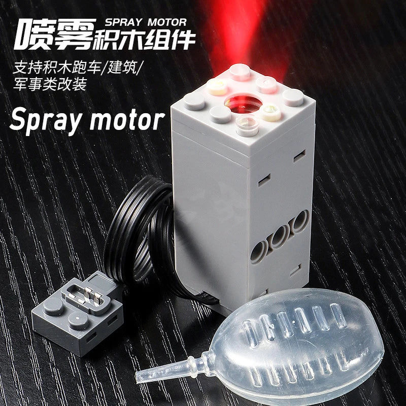 MOC parti tecniche funzioni di alimentazione motore multi strumento servomotore treno PF 8293 8883 modello compatibile blocchi d