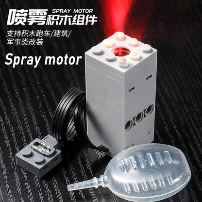 MOC parti tecniche funzioni di alimentazione motore multi strumento servomotore treno PF 8293 8883 modello compatibile blocchi d