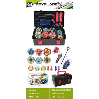 New alloy gyro attack suit with two-way transmitter combat gyro tool storage box gift Hurricane CX BX alloy gyro vs PK game.