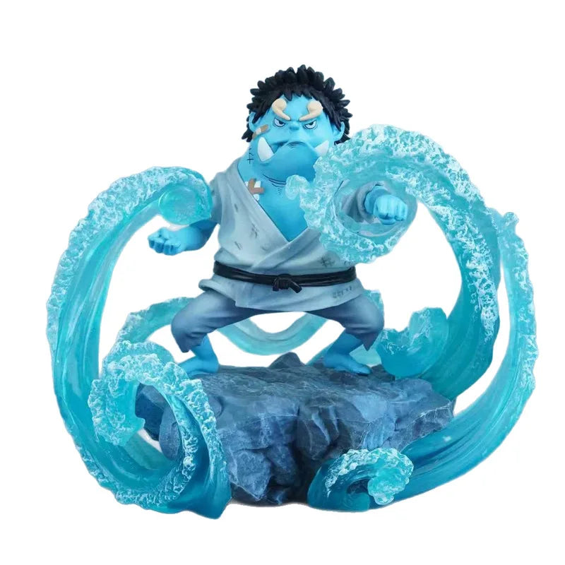Anime One Piece Jinbe 15cm PVC Action Figure Statue Collection Model Desktop Decoration Room Desk Toys For Fans Gift