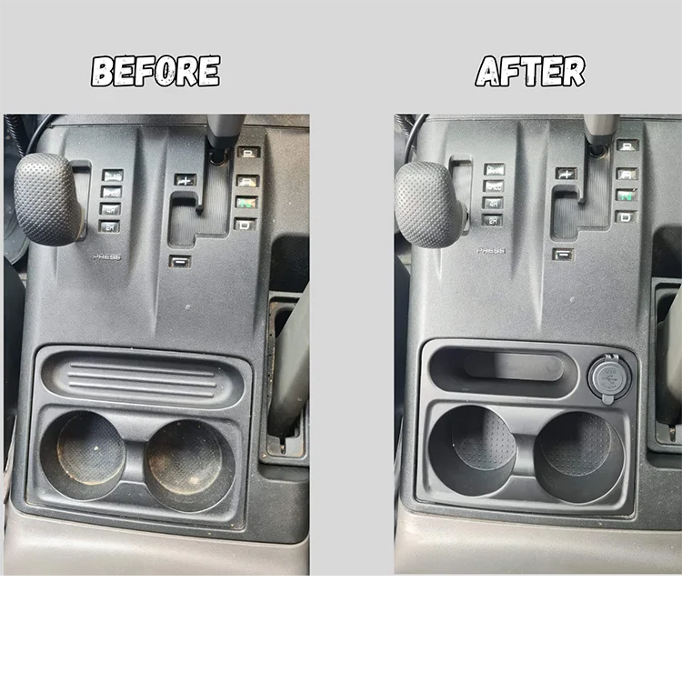 Storage box cup holder suitable for 2000~2006 Mitsubishi Pajero Montero Shogun For third generation car cup holder