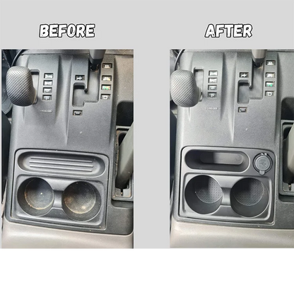 Storage box cup holder suitable for 2000~2006 Mitsubishi Pajero Montero Shogun For third generation car cup holder