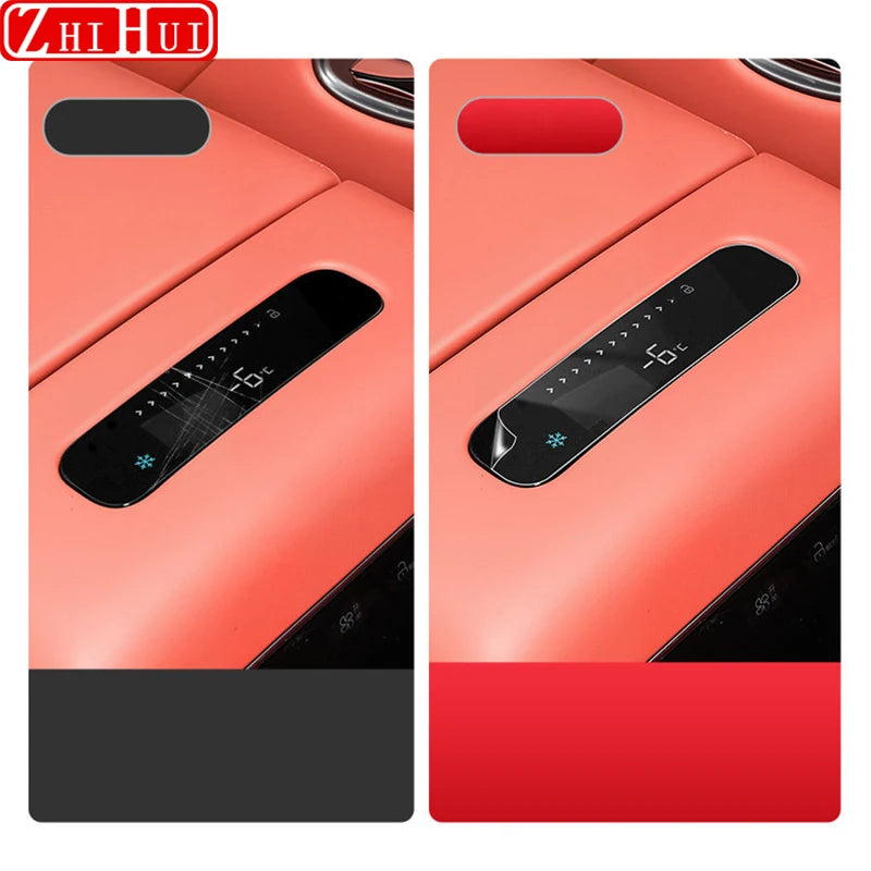 For BYD Sealion 8 Atto 8 Tang L Car Rear Air Conditioning Film Central Control Navigation Tempered Instrument Glass Accessories