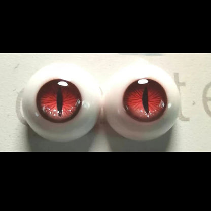 Resin Eyes Doll Eyeball Blue Red Eyes Doll Accessories For 1/6 1/8 1/3 BJD Doll DIY Handmade Eyeball 10mm/12mm/14mm/16mm/18mm