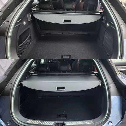 Trunk Curtain Cover Organizer For BYD Sealion 7 EV/Dmi 2024-2026 Car Partition  Rack Shelter Shield Shade  Cargo Cover Luggage